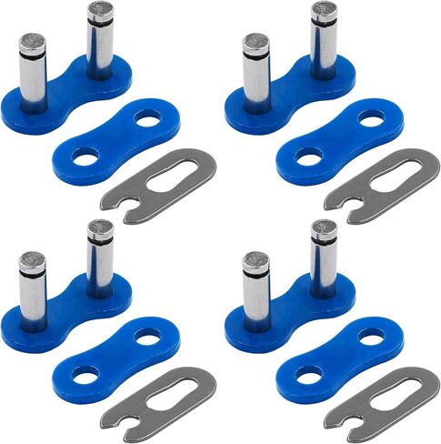Caltric 520 Chain Master Link Compatible with Motorcycle Bike ATV Connecting Link Blue in Saudi Arabia