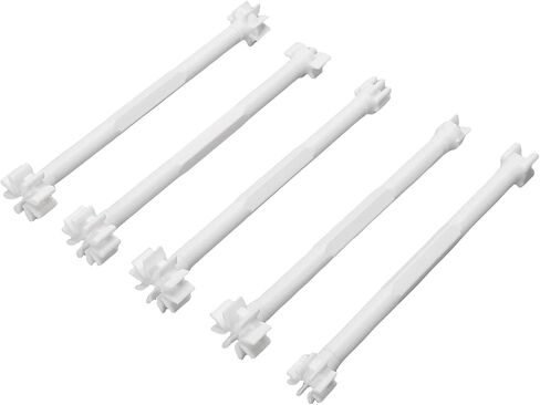 Zerodis Floral Dotting Tools, Kits Ergonomic Grip Plastic Flower Petal Dotting Pens Dot Embossing Art Tools Art Painting Kits for Dot Painting Projects Floral,5Pcs 10 Petal in Saudi Arabia