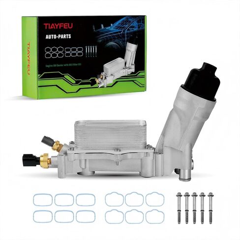 926-876 926-959 Upgraded Aluminum Engine Oil Filter Housing Kit with 3.6 Oil Cooler Adapter with 2011-2024 Dodge Charger Challenger Durango Journey,Ram ProMaster,Jeep,Chrysler 200 300Town and Country in Saudi Arabia