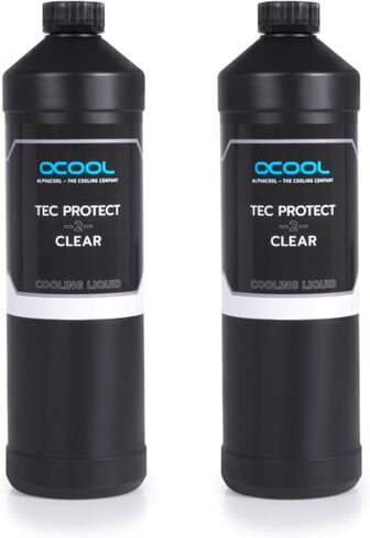 Alphacool Tec Protect 2 Premixed PC Coolant, 1000ml, Clear, 2-Pack in Saudi Arabia