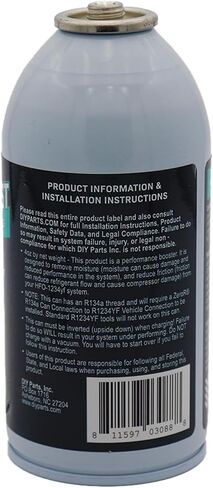 ZeroR® Permafrost for R1234YF AC Systems | Performance Booster | 2 Cans + 24" HD Can Tap Gauge in Saudi Arabia