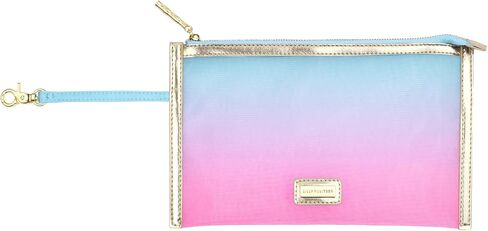 Lilly Pulitzer Pink Picnic and Beach Cooler, Insulated Cooler Bag with Adjustable Shoulder Strap and Zippered Top, Large Soft Cooler for Groceries or Travel, Via Amore Spritzer in Kuwait