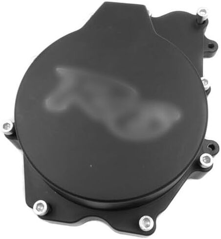 SKULL PIVOT - غطاء المحرك الثابت باللون الأزرق LED الأسود "R6" مع حشية انظر من خلال غطاء المولد متوافق مع دراجة نارية Yamah 2003-2006 YZF-R6 2006 YZF-R6S in Kuwait