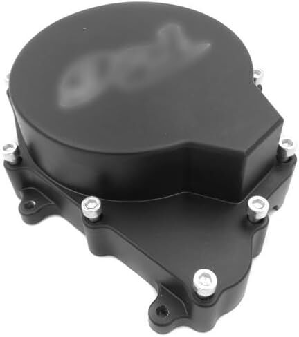 SKULL PIVOT - غطاء المحرك الثابت باللون الأزرق LED الأسود "R6" مع حشية انظر من خلال غطاء المولد متوافق مع دراجة نارية Yamah 2003-2006 YZF-R6 2006 YZF-R6S in Kuwait