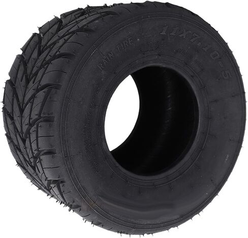Keenso Tires, Tire Car Tires Motorcycle Tire Go Kart Rear Wheel Tire Tubeless Rain Rubber for ATV UTV Quad Bike 11x7.10 5 5in Dia in Saudi Arabia