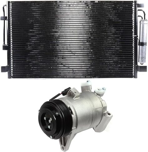 OCPTY A/C Condenser and A/C Compressor set Fit 2009-2014 for Nissan Maxima 3.5L in Saudi Arabia