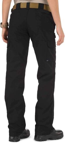 5.11 Tactical Women's Cotton Canvas Military Work Pants, Self-Adjusting Waistband, D-Ring, Khaki, 18R, Style 64358 in Saudi Arabia
