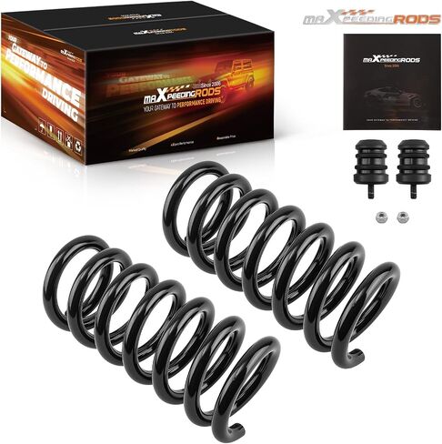 زنبرك أمامي 2 بوصة من maXpeedingrods لـ Dodge Ram 1500 2009-2018 V8 2WD، لـ Ram 1500 Classic 2019-2022 2WD، مجموعة ملفات السقوط in Kuwait