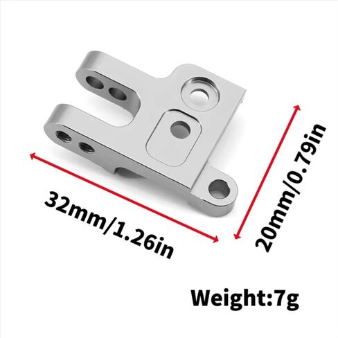 RC Crawlers Toys For Traxxas For TRX4 For TRX6 1/10 7075 CNC Aluminum Alloy Mount RC Crawler Car Upgrades Spare Parts Accessories in Saudi Arabia