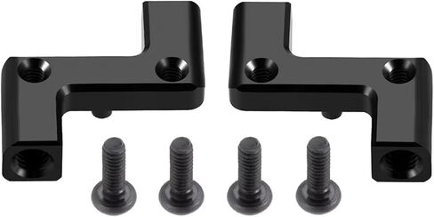 RC Crawlers Spare Parts for Sakura Cero Ultra 1/10 Aluminum Alloy Front Rear Hydraulic Mount RC Drift Car Upgrade Parts Repair Modified Accessories(Black2) in Saudi Arabia