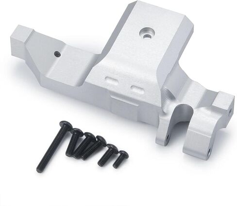 RC Car Upgrade Part for Traxxas for TRX-4 for TRX-6 1/10 Metal Motor Heat Sink Base Holder RC Crawler Car Upgrade Repairs Replacements Parts(Black) in Saudi Arabia