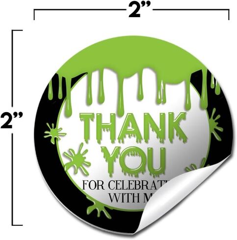 Jump Zone Trampoline Park Birthday Party Sticker Labels, 40 2" Party Circle Stickers by AmandaCreation, Great for Party Favors, Envelope Seals & Goodie Bags in Saudi Arabia