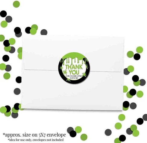 Jump Zone Trampoline Park Birthday Party Sticker Labels, 40 2" Party Circle Stickers by AmandaCreation, Great for Party Favors, Envelope Seals & Goodie Bags in Saudi Arabia
