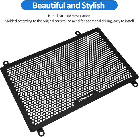 Radiator Cover Grille Guard Protection Compatible with KAWASAKI Ninja ZX-4R ZX4R SE ZX-4RR ZX4RR 2023 2024 2025 (ZX4R) in Saudi Arabia