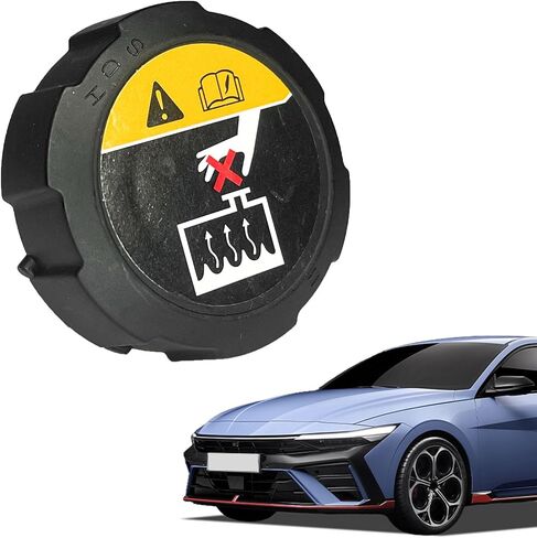 غطاء خزان سائل التبريد لـ H-yundai Elantra GT Ioniq K0na E-lectric K0na N Tucson Veloster N & Kia Niro EV Sportage 2016-2023 استبدال غطاء خزان سائل التبريد 25330-D3000 in Kuwait