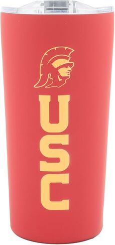 Texas A&M Logo Tumbler - White Double Walled Insulated Travel Thermos with Slide Lid - 18 oz in Saudi Arabia