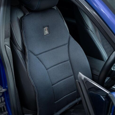 ErgoDriver Tailored Car Seat Back Support – Customisable Lumbar Cushion with Modular Inflatable Air Cells, Breathable Memory Foam, Fits Cars, Vans & Trucks, Portable & Adjustable in Saudi Arabia