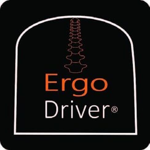 ErgoDriver Tailored Car Seat Back Support – Customisable Lumbar Cushion with Modular Inflatable Air Cells, Breathable Memory Foam, Fits Cars, Vans & Trucks, Portable & Adjustable in Saudi Arabia