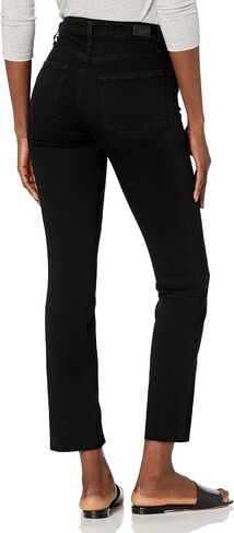 PAIGE Women's Cindy High Rise Straight Leg Ankle Length in Dream Weaver in Saudi Arabia