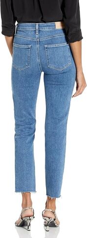 PAIGE Women's Cindy High Rise Straight Leg Ankle Length in Dream Weaver in Saudi Arabia