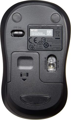 Logitech Wireless Mouse M185 (Swift Grey) in Saudi Arabia