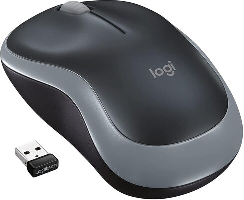 Logitech Wireless Mouse M185 (Swift Grey) in Saudi Arabia