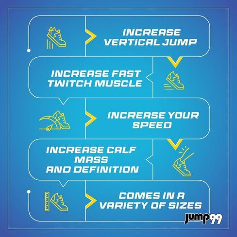 حذاء Jump99 J99 Flex Ultra Strength Plyometric التدريبي: يعزز قفزتك العمودية - يعزز قدرتك على القفز وأدائك رمادي/أسود (الحجم: 13) in Saudi Arabia