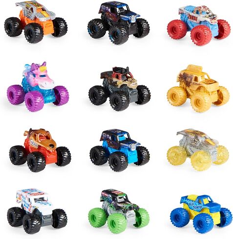 Monster Jam Mini Freestyle Flip Arena Playset and Storage with 2 Mini Monster Jam Trucks, Kids Toys for Boys and Girls Ages 3 and Up in Saudi Arabia