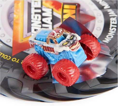 Monster Jam Mini Freestyle Flip Arena Playset and Storage with 2 Mini Monster Jam Trucks, Kids Toys for Boys and Girls Ages 3 and Up in Saudi Arabia