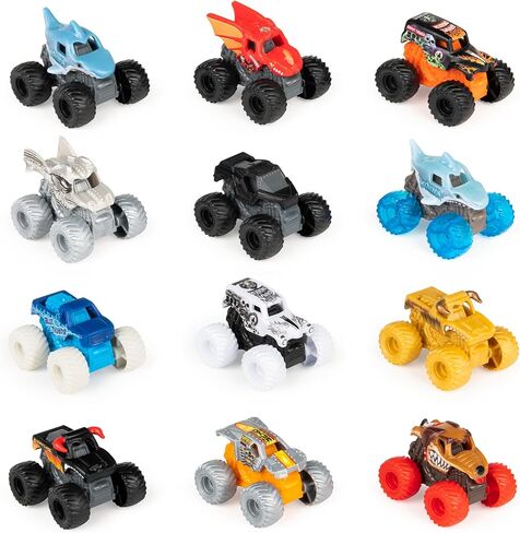 Monster Jam Mini Freestyle Flip Arena Playset and Storage with 2 Mini Monster Jam Trucks, Kids Toys for Boys and Girls Ages 3 and Up in Saudi Arabia