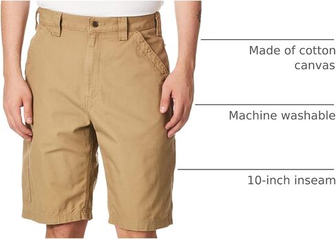 شورت عمل رجالي من القماش الفضفاض من Carhartt in Saudi Arabia