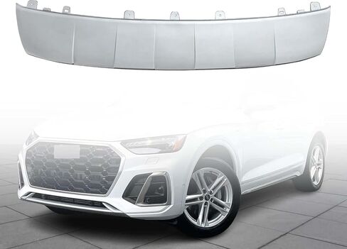 Front Valance Compatible with Au-di Q5 2021 2022 2023 2024 for Models Without S-Line Package Air Dam Deflector Lower Valance Apron 80A807531CIX3, AU1095112 in Saudi Arabia