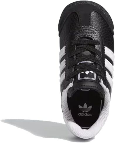adidas Originals unisex child Samoa Sneaker, White/Black/Blue, 9.5 Toddler US in Saudi Arabia