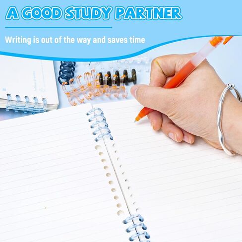 60 Pcs 5 Ring Colorful Plastic Loose Leaf Binder Rings, Binding Spines, Spiral Book Binder Coils, Split Binder Rings for Notebook File Making (Colorful) in Saudi Arabia
