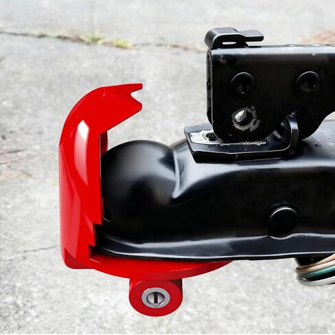Trailer Hitch Lock, RV Tongue Lock for Travel Trailers, Adjustable Anti-Theft Coupler Lock, Keyed Alike, Fits 1-7/8", 2", 2-5/16" - Heavy Duty Trailer Lock for Boat & RV Trailers in Saudi Arabia