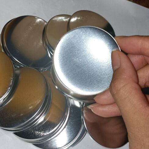 Badge consumables blank material bottom cover 58mm 50/100 pieces - (Color: 50pc, Size: 58mm) in Saudi Arabia