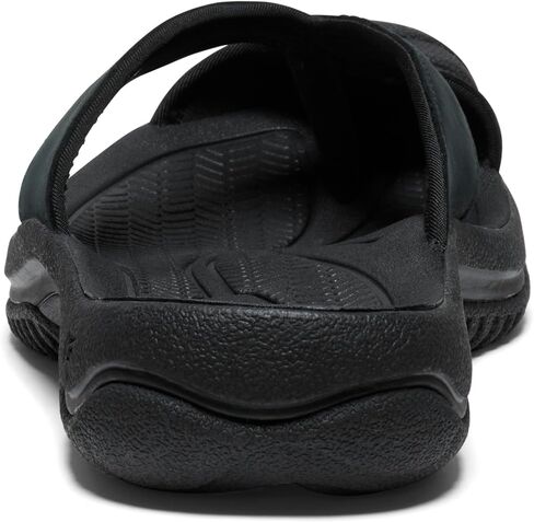 KEEN Women's Waimea H2 Toe Protecting Flip-Flops, Black/Black, 8 in Saudi Arabia