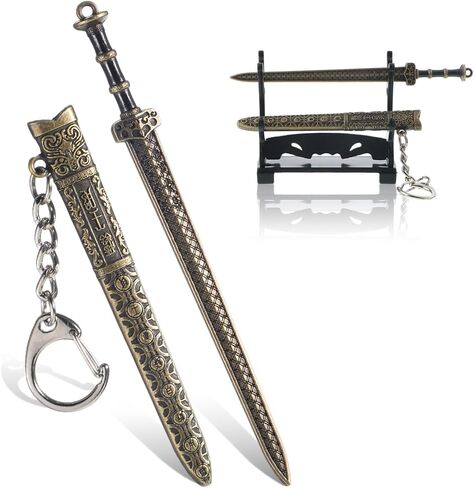 1 Set Mini Sword Letter Opener with Sheath and Display Stand, Slitter Ancient Sword Mail Opener Letter Tool, Small Letters Swords for Envelope Openers in Saudi Arabia