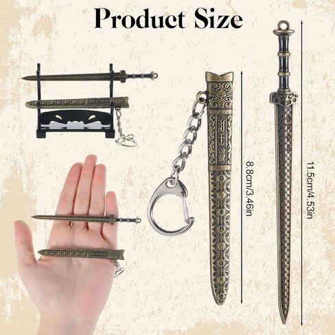 1 Set Mini Sword Letter Opener with Sheath and Display Stand, Slitter Ancient Sword Mail Opener Letter Tool, Small Letters Swords for Envelope Openers in Saudi Arabia