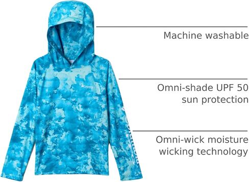 Columbia Boys' Super Terminal Tackle Hoodie in Saudi Arabia