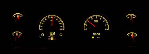 Dakota Digital 70-81 Chevy Camaro Customizable Gauge System Black HDX-70C-CAM-K in Saudi Arabia