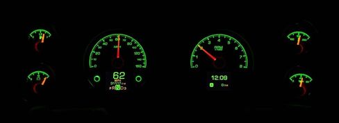 Dakota Digital 70-81 Chevy Camaro Customizable Gauge System Black HDX-70C-CAM-K in Saudi Arabia