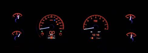 Dakota Digital 70-81 Chevy Camaro Customizable Gauge System Black HDX-70C-CAM-K in Saudi Arabia
