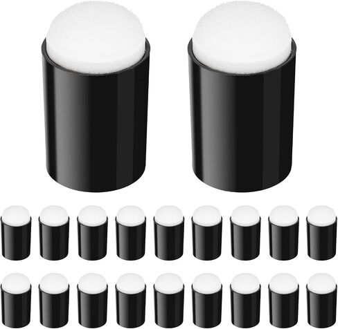20Pcs Finger Daubers Sponge for Painting, Face Painting Sponges for Crafting DIY, Stamping Ink, Stencil Sponges for Card Making in Saudi Arabia