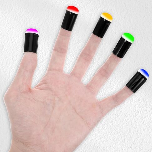 20Pcs Finger Daubers Sponge for Painting, Face Painting Sponges for Crafting DIY, Stamping Ink, Stencil Sponges for Card Making in Saudi Arabia