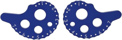Motorcycle Chain Adjuster Parts Regulator CNC Dirt Bike Rear Axle Block for TTR125 TTR 125 2005-2025 Accessoires Blue in Saudi Arabia