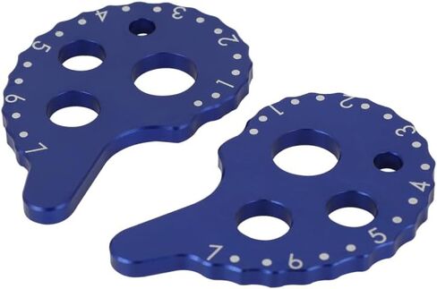 Motorcycle Chain Adjuster Parts Regulator CNC Dirt Bike Rear Axle Block for TTR125 TTR 125 2005-2025 Accessoires Blue in Saudi Arabia