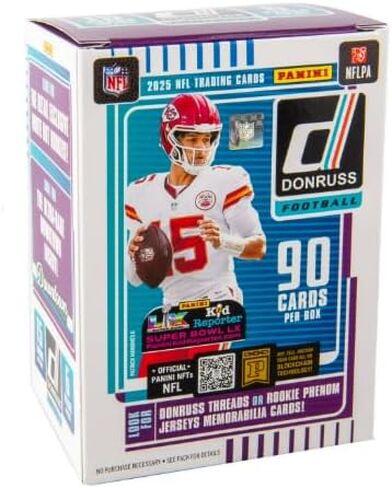 2025 Donruss Football Trading Cards Blaster Box (90 Cards) (Downtown) in Saudi Arabia