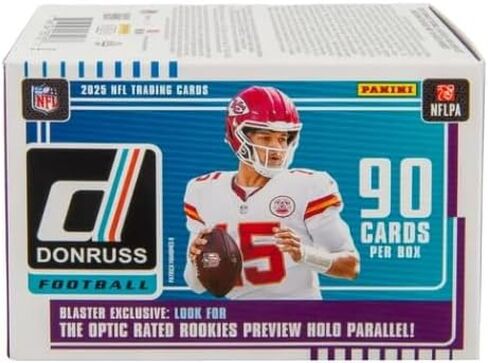 2025 Donruss Football Trading Cards Blaster Box (90 Cards) (Downtown) in Saudi Arabia