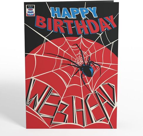 Loveop Marvel's Spiderman Amazing Birthday Pop-Up Card, 5 X 7", Funko Pop Cards, Husband Birthday Card, Pop Up Card for Kids in Kuwait